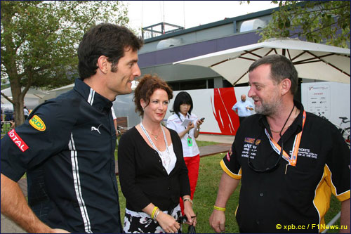 Через семь лет после памятного подиума Марк Уэббер и Пол Стоддарт встретились в паддоке Гран При Австралии'09