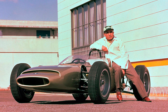 Соитиро Хонда и его первая машина Формулы 1 - Honda R270, 1963 год
