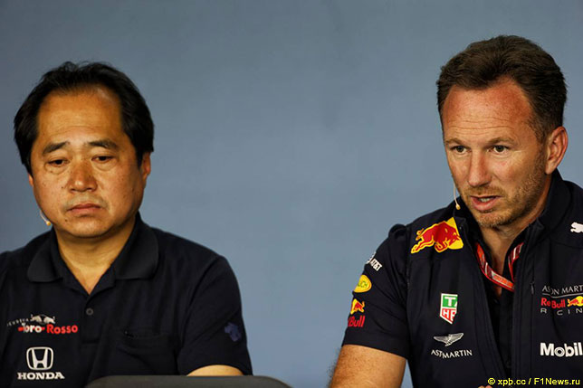 Кристиан Хорнер и Тойохару Танабе, технический директор Honda F1