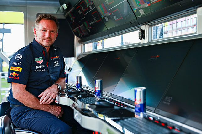 Кристиан Хорнер, фото пресс-службы Red Bull Racing