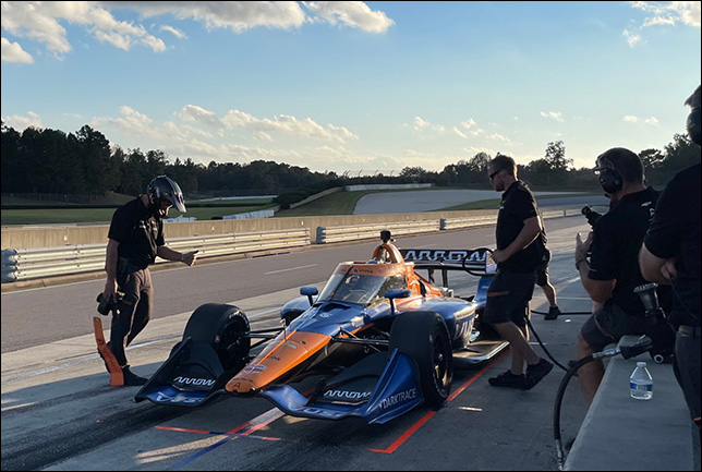 Нико Хюлкенберг доволен первым днём тестов в IndyCar