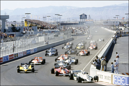 Гран При США - Лас-Вегас'81: старт