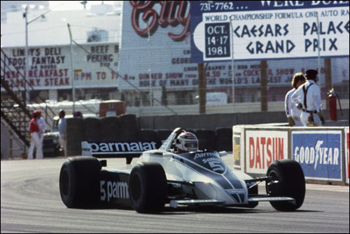 Гран При США - Лас-Вегас'81: Нельсон Пике