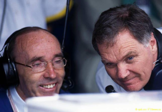 Фрэнк Уильямс и Патрик Хед в 1997-м, в год чемпионства Жака Вильнёва