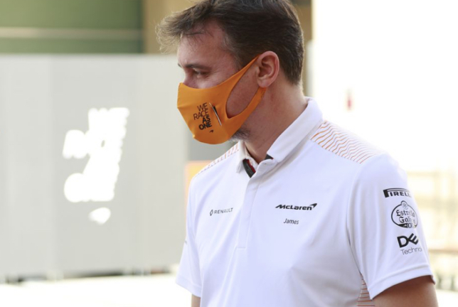 Джеймс Ки, технический директор McLaren, фото пресс-службы команды