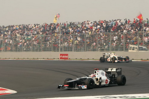 Гран При Индии. Гонщики Sauber