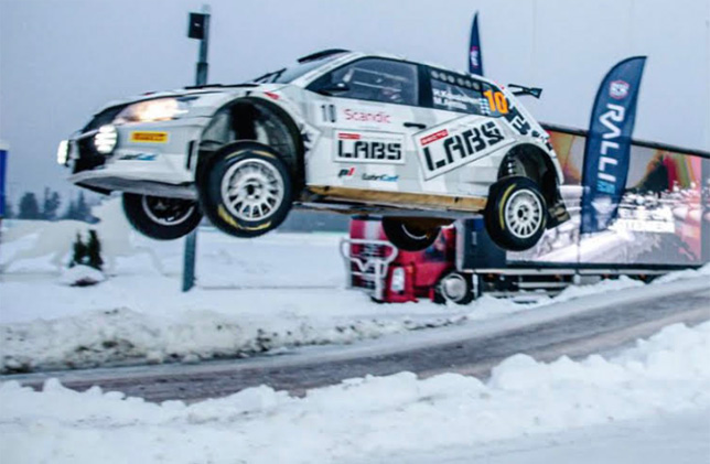 Хейкки Ковалайнен неудачно выступил в Arctic Lapland Rally