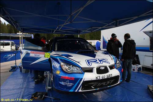 Subaru WRC Роберта Кубицы