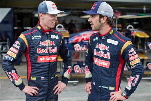Toro Rosso 2014: Даниил Квят и Жан-Эрик Вернь