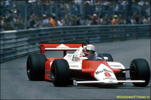 Ники Лауда за рулём McLaren на Гран При Монако 1982 года