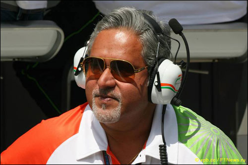 Нынешний владелец Force India Виджей Малья