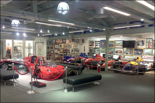 Коллекция машин в музее Найджела Мэнселла