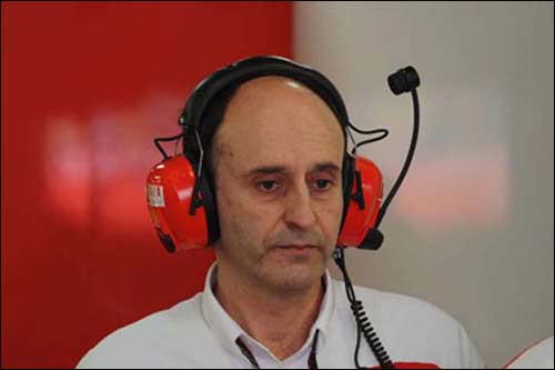 Главный моторист Ferrari Лука Марморини