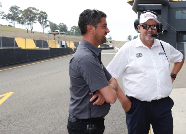 Майкл Маси (слева) в годы работы в V8 Supercars, фото пресс-службы серии