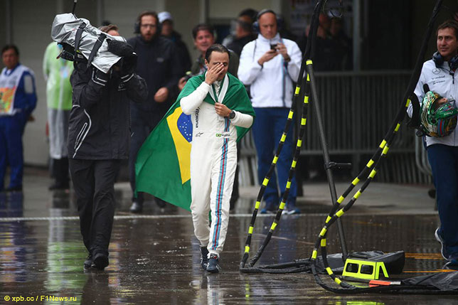 Фелипе Масса на Гран При Бразилии