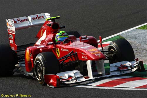 Фелипе Масса на Гран При Японии