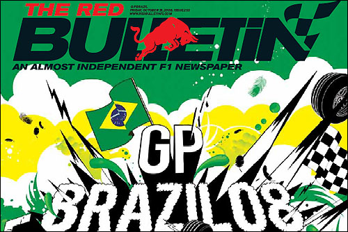 Обложка одного из номеров, посвшященных Гран При Бразилии