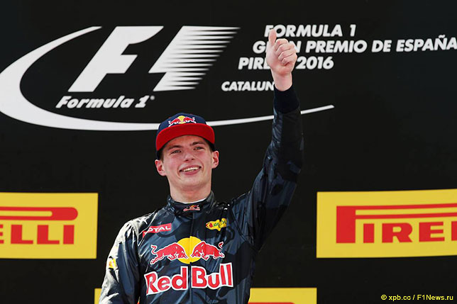 Макс Ферстаппен - победитель Гран При Испании 2016 года