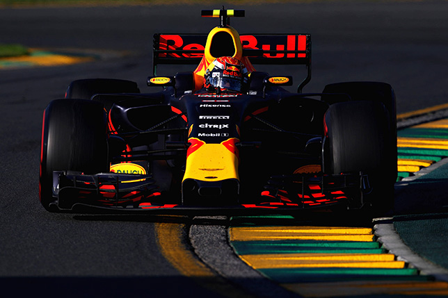 Макс Ферстаппен на трассе Гран При Австралии