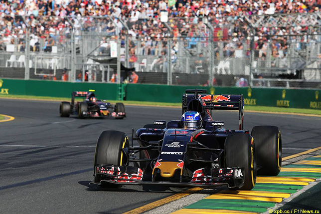 Макс Ферстаппен на трассе Гран При Австралии 2016 года