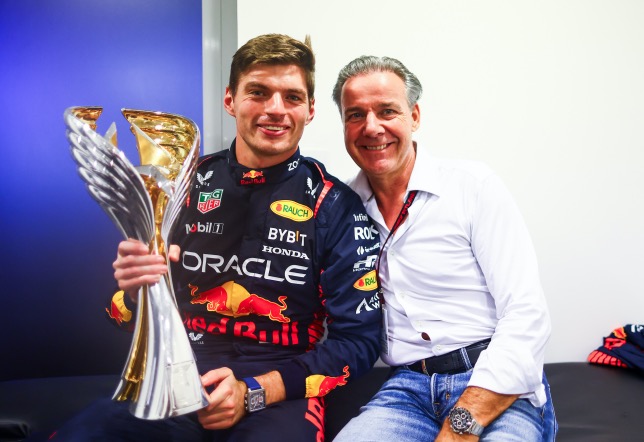 Мак Ферстаппен и Раймонд Фермюлен, его менеджер, фото Red Bull