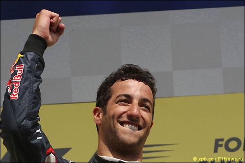 Даниэль Риккардо - победитель Гран При Бельгии