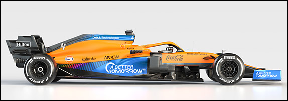 Презентации новых машин: McLaren MCL35M