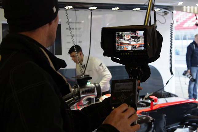 Команда McLaren приступила к работе в Барселоне в рамках планового съёмочного дня