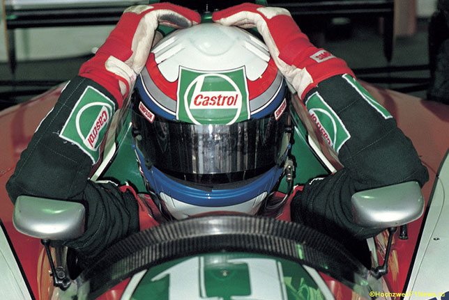 Алекс Дзанарди за рулём Lotus, 1993 год