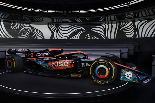 Раскраска McLaren на Гран При Абу-Даби