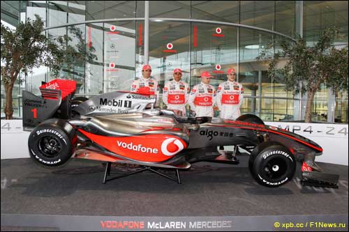 Презентация McLaren 2009 года