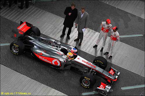 Презентация новой машины McLaren
