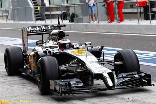 Стоффель Вандорн за рулём McLaren Honda