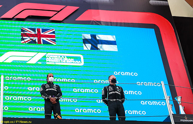 В 2022 году компания Aramco была титульным спонсором Гран При Испании
