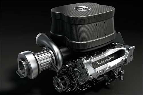 Двигатель Mercedes образца 2014-го года