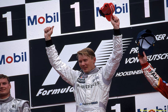 Мика Хаккинен – победитель Гран При Германии, 1998 год, Хоккенхайм