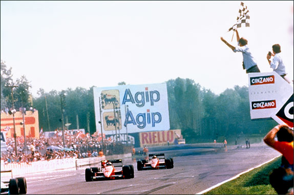 Победный дубль Ferrari в Монце в 1988 году