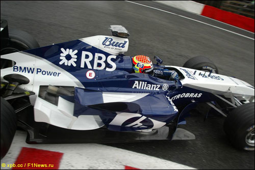 Антонио Пиццония за рулем Williams (2005 год)