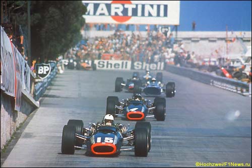 Гран При Монако'68. Ричард Эттвуд и Педро Родригес
