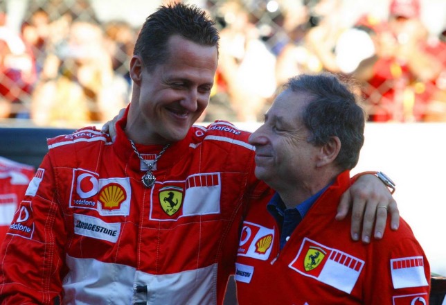Михаэль Шумахер и Жан Тодт, 2006 год, фото XPB