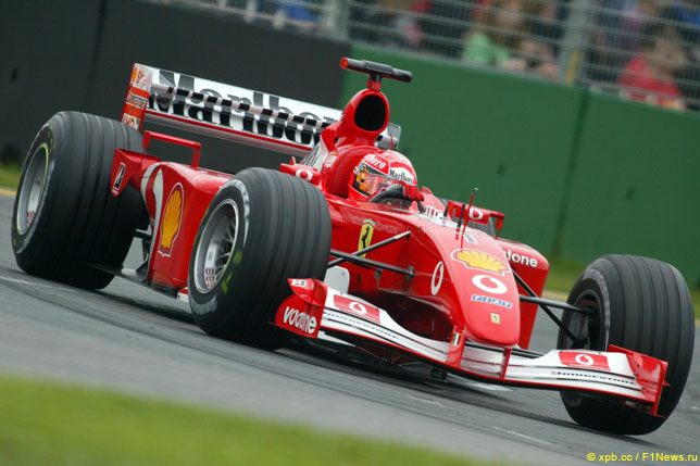 Ferrari F2001B Михаэля Шумахера выставлена на аукцион