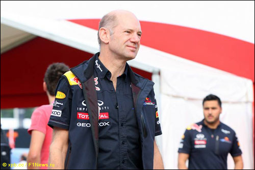 Технический руководитель Red Bull Racing Эдриан Ньюи
