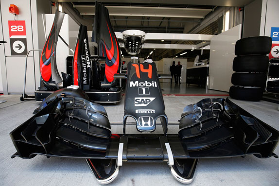 Носовой обтекатель McLaren