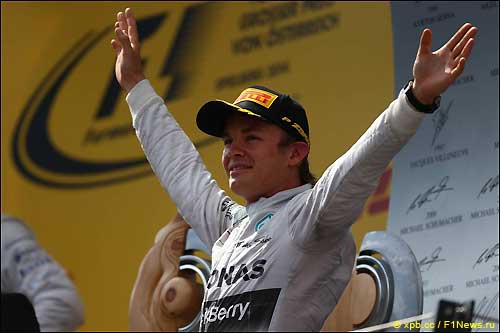 Нико Росберг - победитель Гран При Австрии