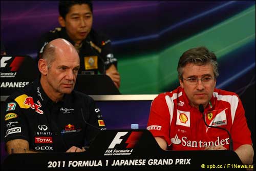 Формула 1. Гран При Японии'11. Пресс-конференция в пятницу