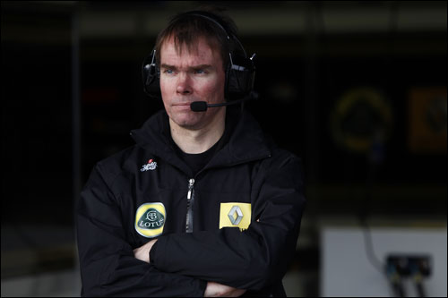 Главный гоночный инженер Lotus Renault GP Алан Пермейн