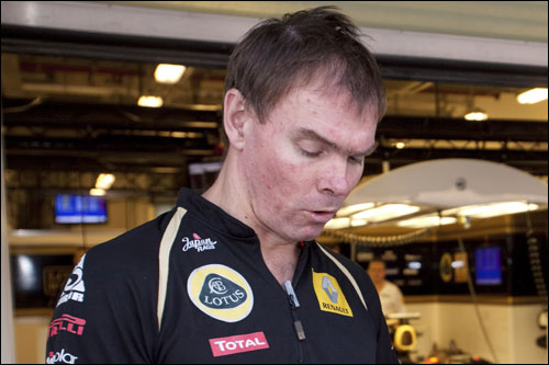 Руководитель гоночной бригады Lotus F1 Алан Пермейн