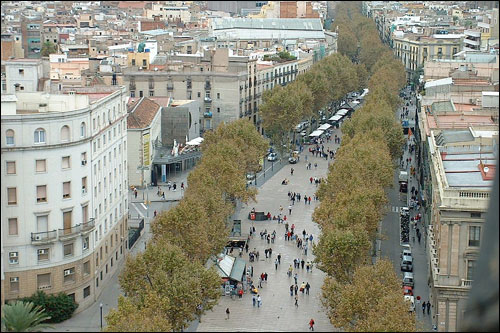 Панорама Барселоны