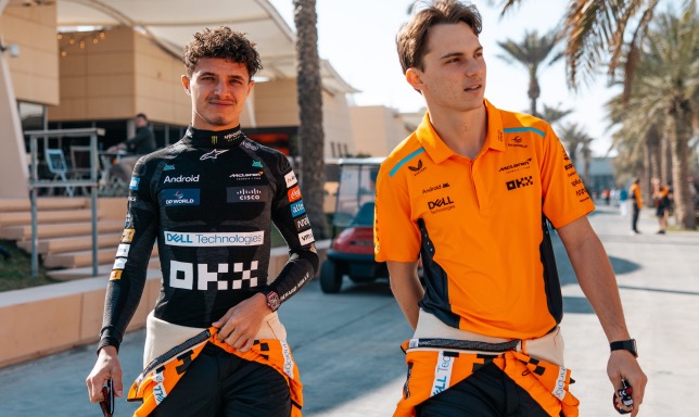 Ландо Норрис и Оскар Пиастри, фото пресс-службы McLaren