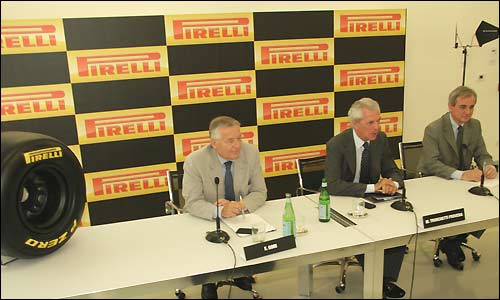 Пресс-конференция Pirelli 